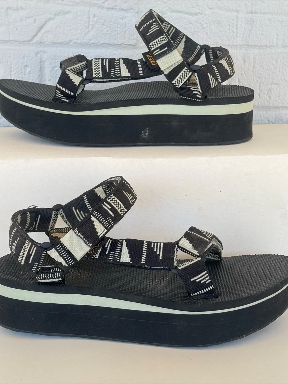 Aztec Platform Teva Sandals Women's 8.5
